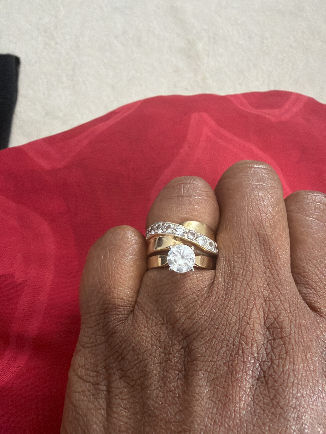 💍 Top 2 Carat Wedding set