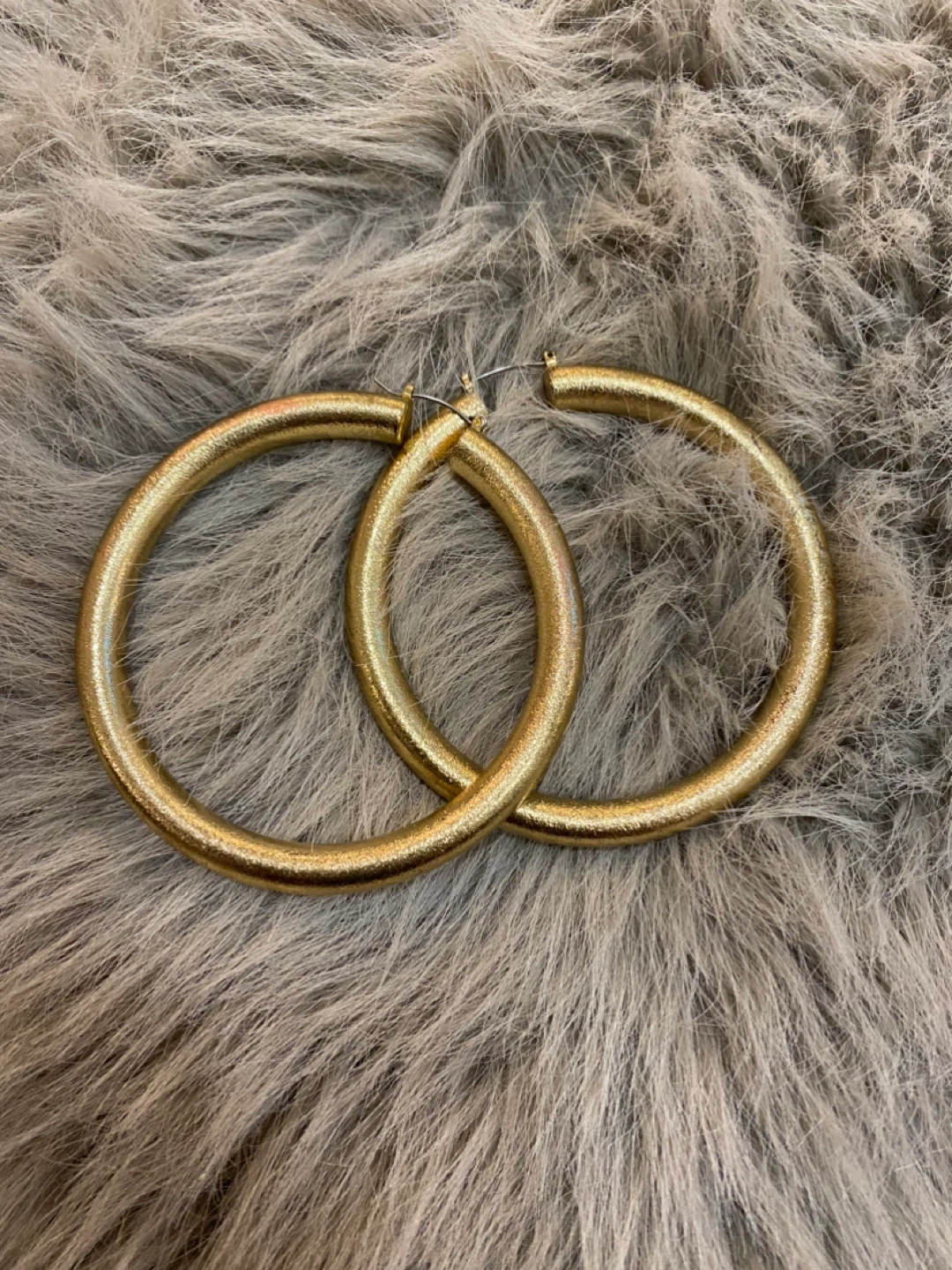 Large Gold Hoop Earrings