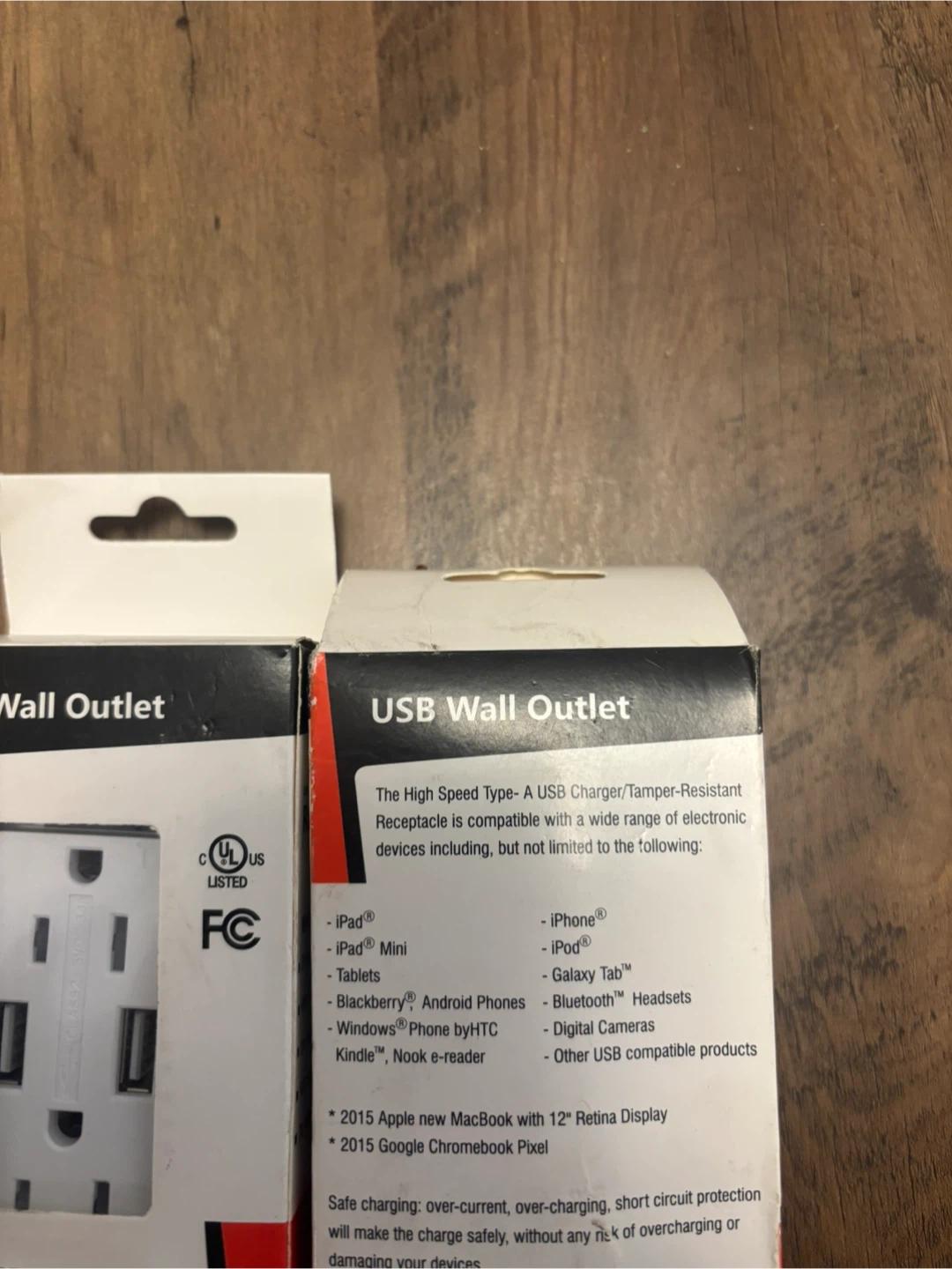 USB Wall Outlet Receptacles - photo 2