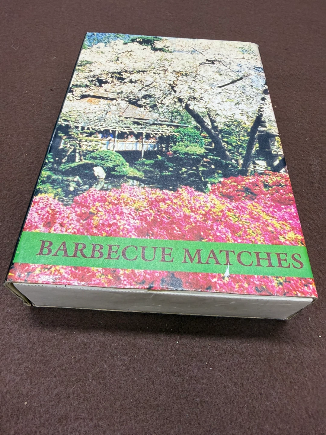 House Warming Barbecue & Fireplace Matches Box