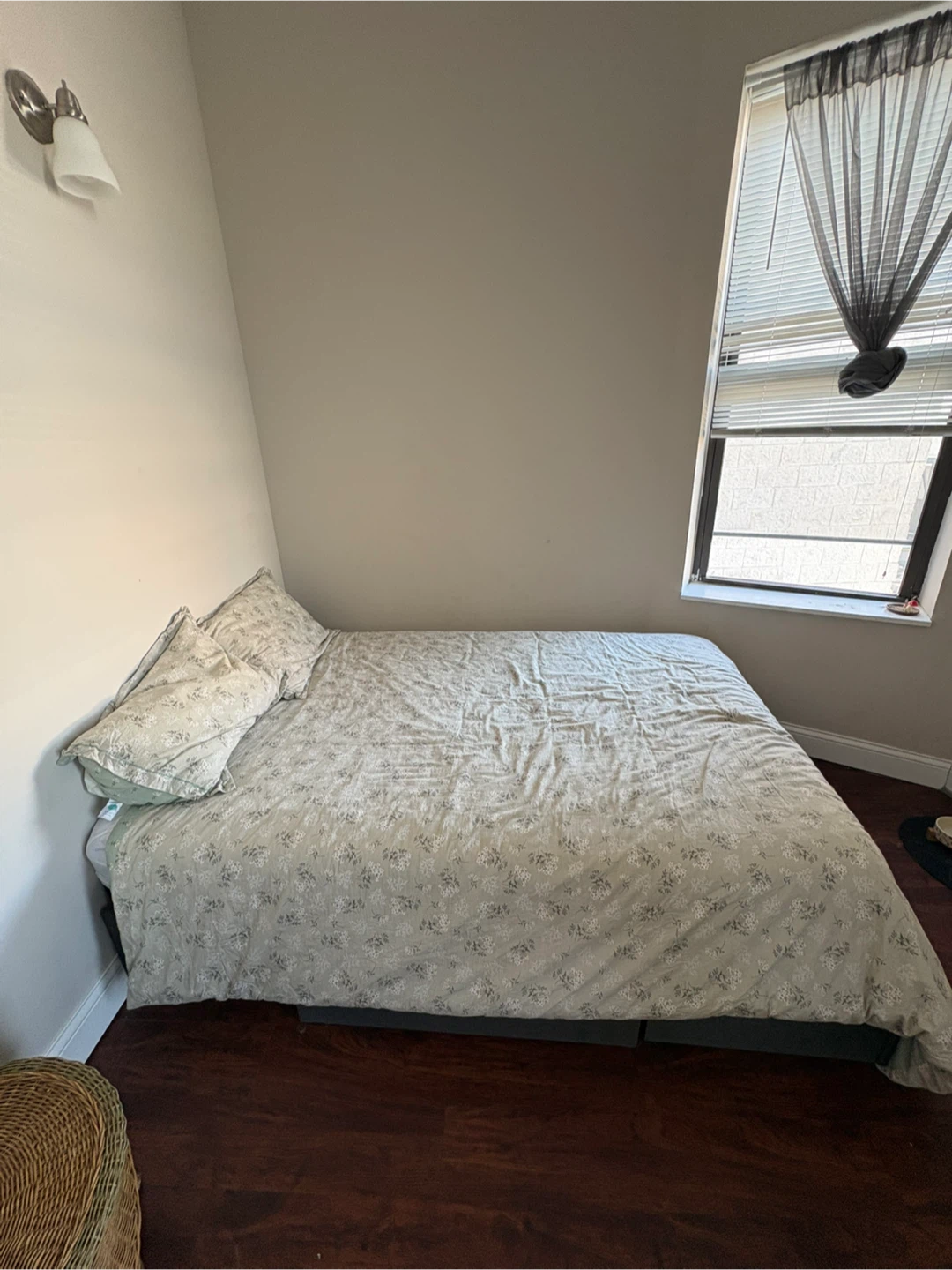 Full Size Bed with Bed frame