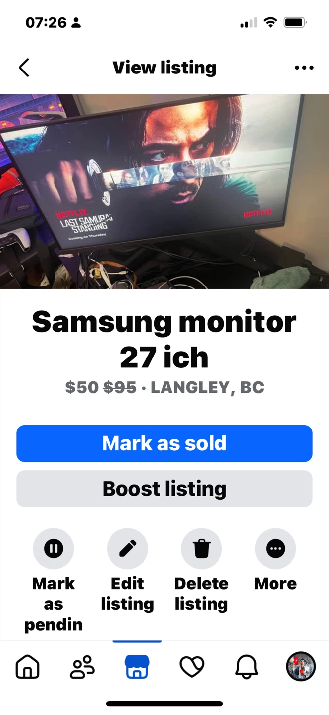 Samsung 27 inch Monitor