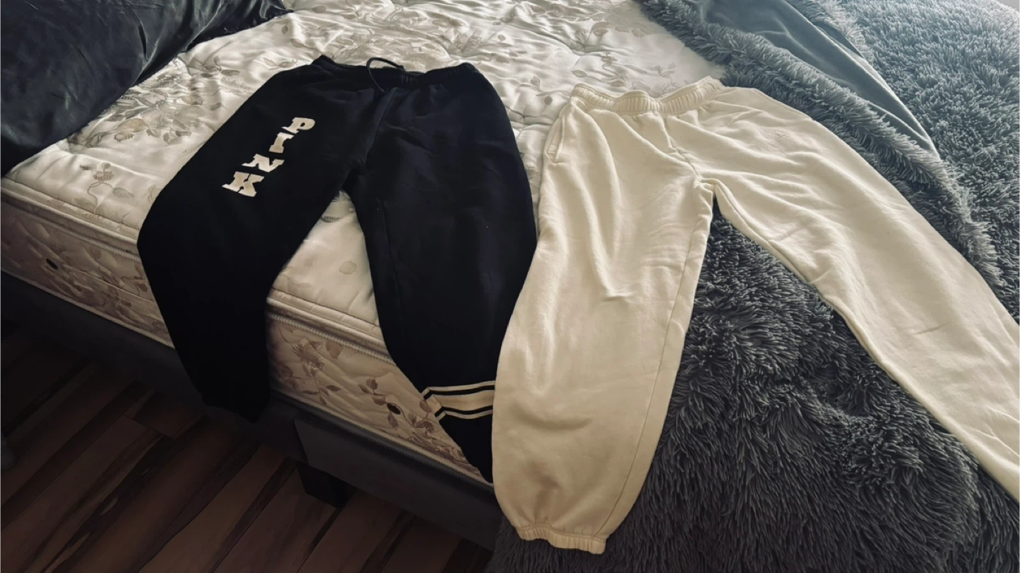 Pink Victoria's Secret Sweatpants (Set of 2)