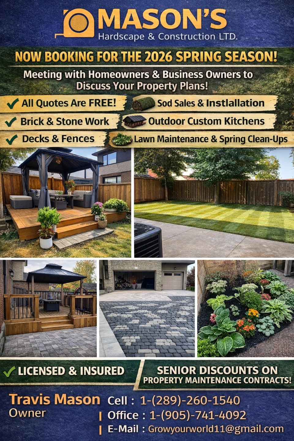 Landscaping services