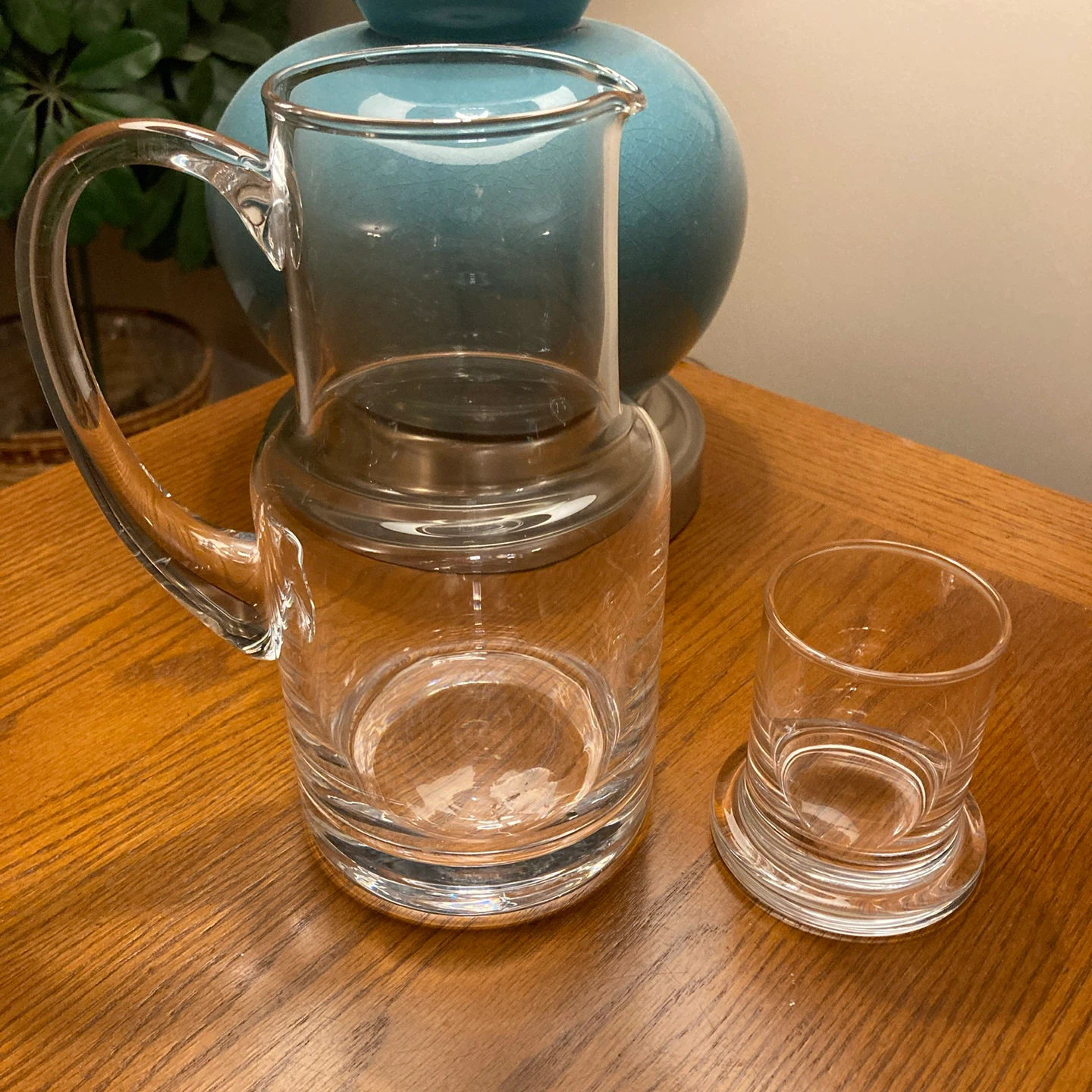 Bedside Glass Carafe and Tumbler Set - photo 3