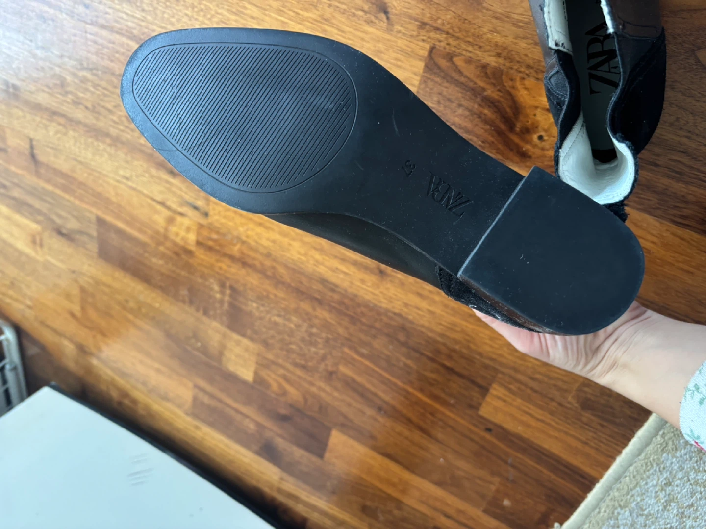 Black Zara Chelsea Boots Size EU 37 - photo 4