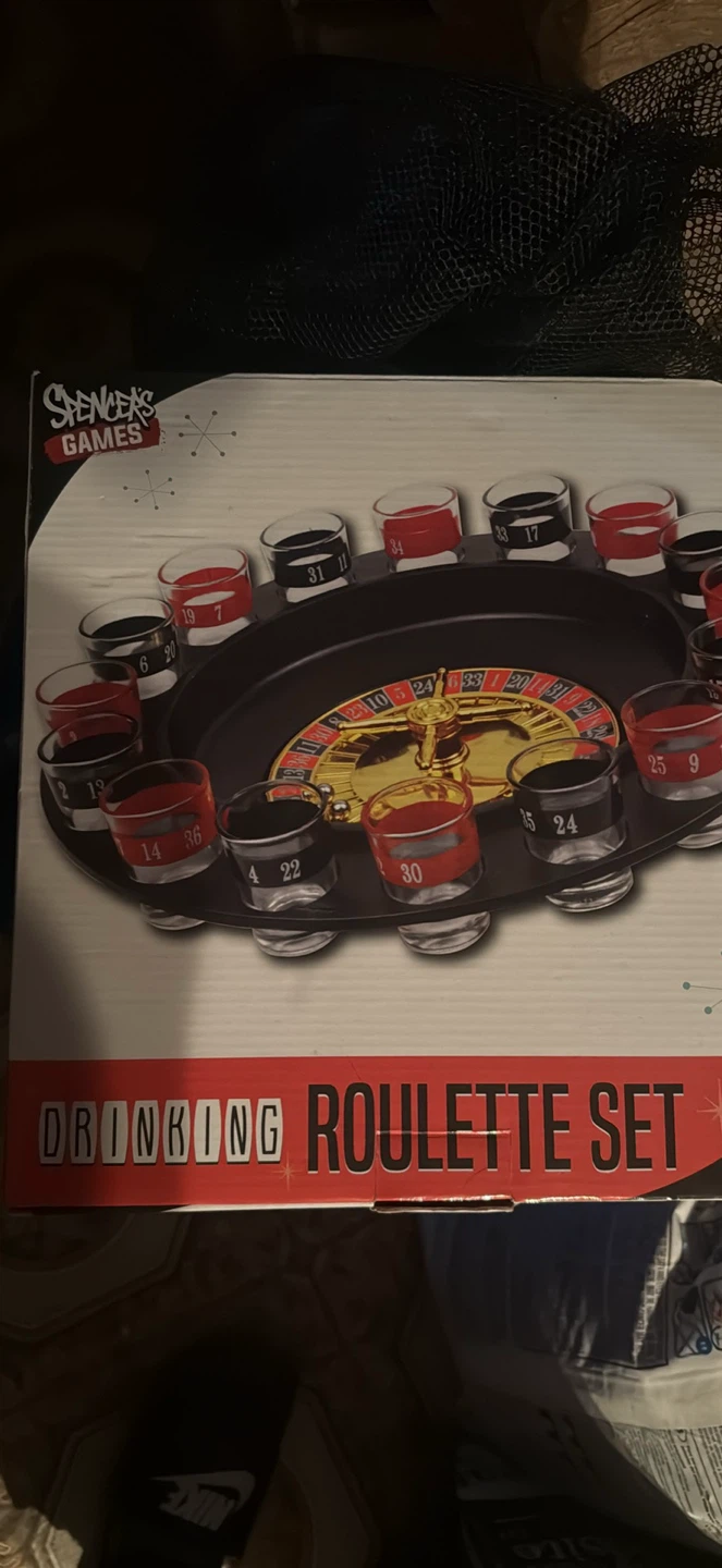 Spencer's Games Drinking Roulette Set