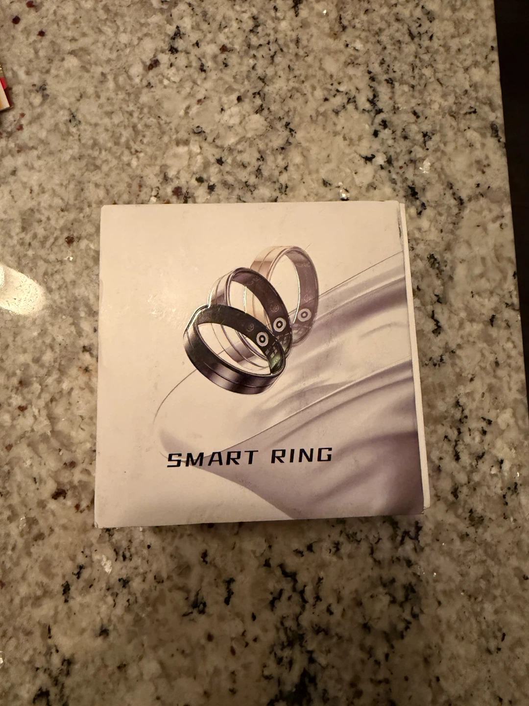 Smart Ring with Charger and Box