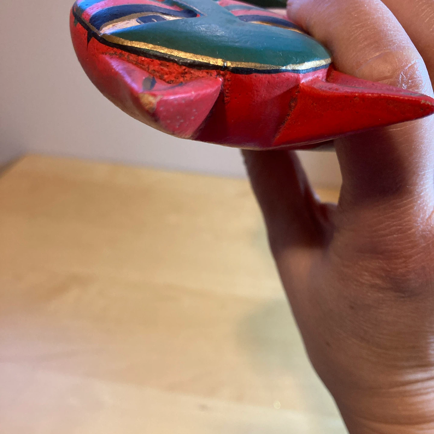 Laurel Burch inspired Wooden Cat Figurine - photo 5