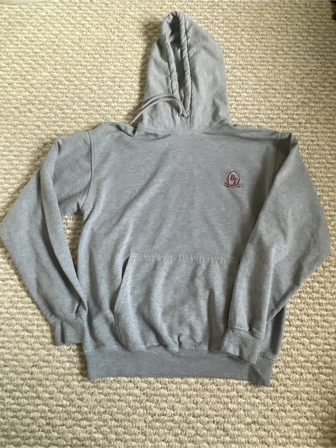 Bishop Tonnos Grey Uniform Hoodie