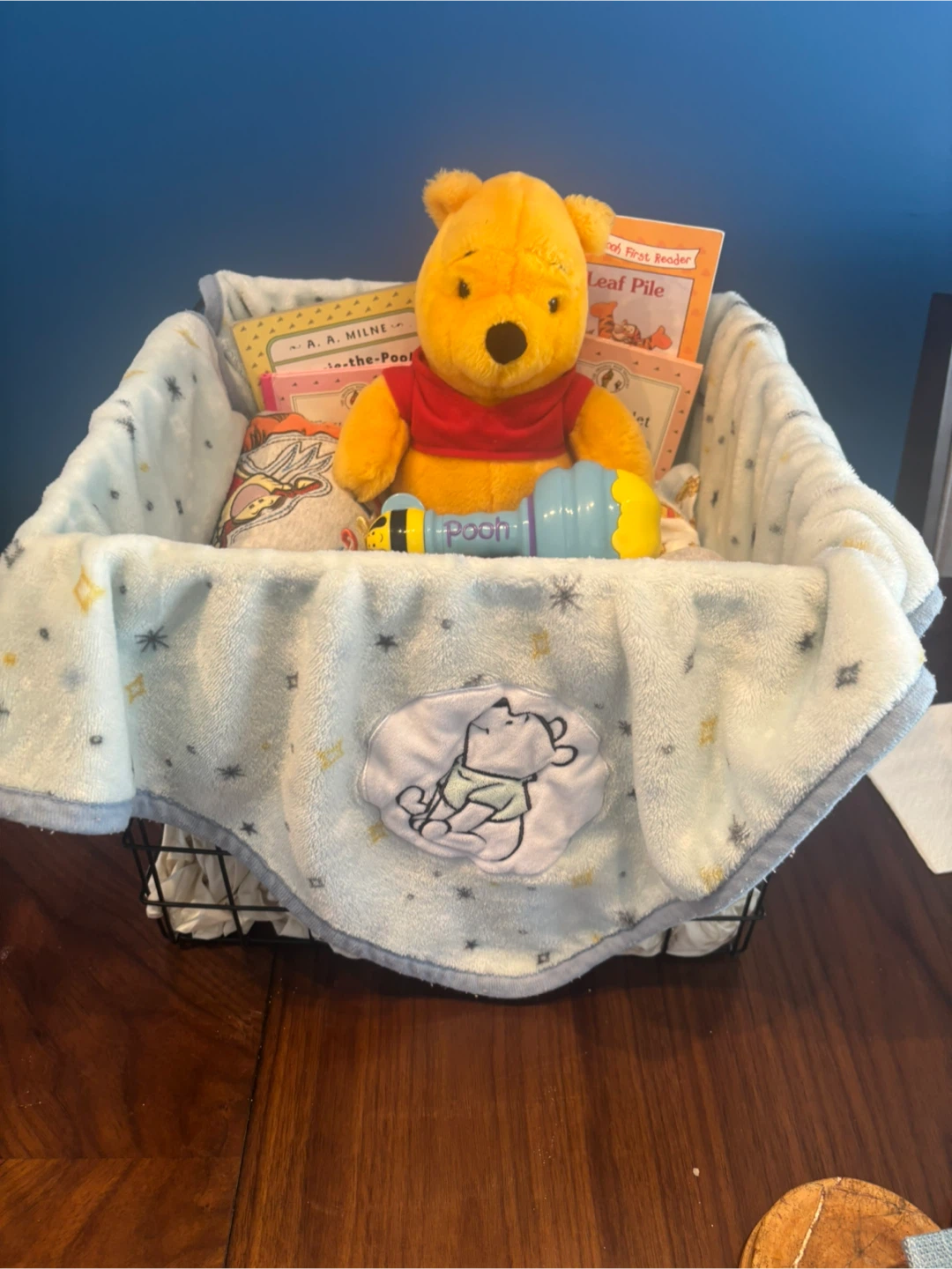 Winnie the Pooh Baby Gift Basket