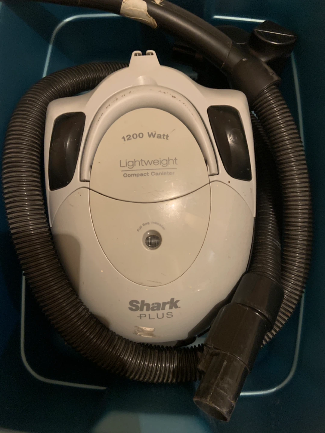 Shark PLUS Lightweight Compact Canister Vacuum 1200 Watt