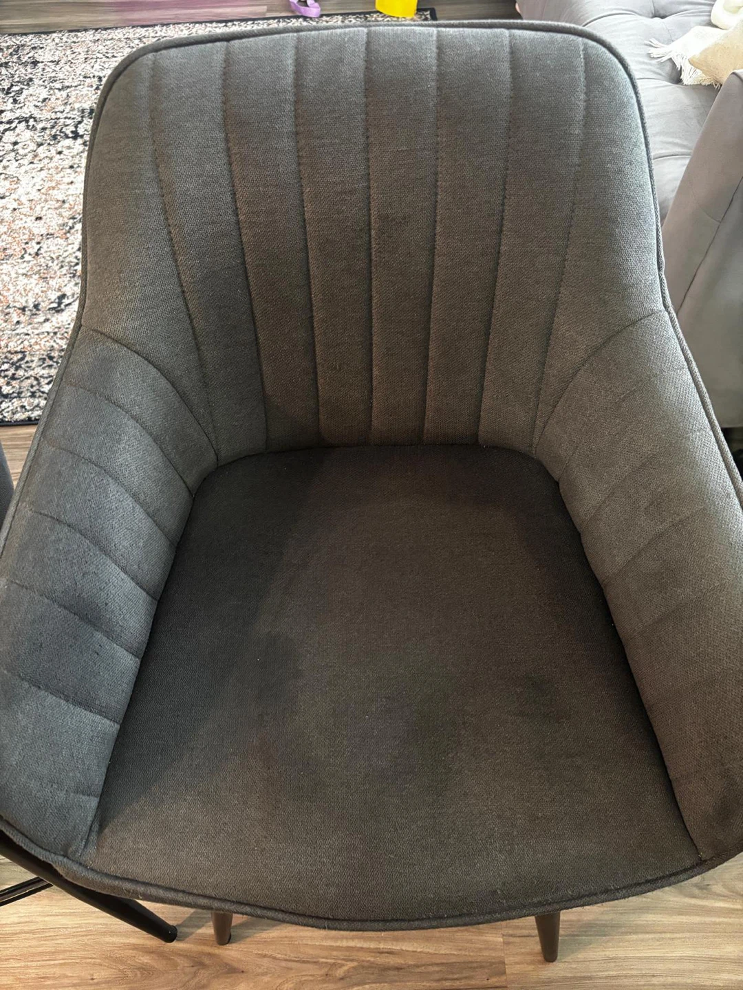 Set of 2 Grey  Bar Stools - photo 4
