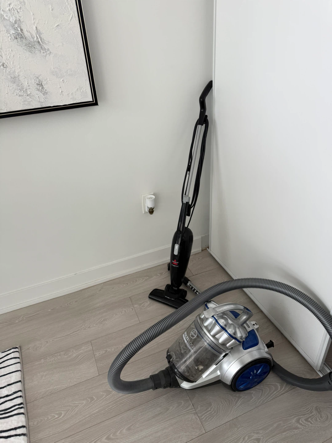 Two free vacuum cleaners