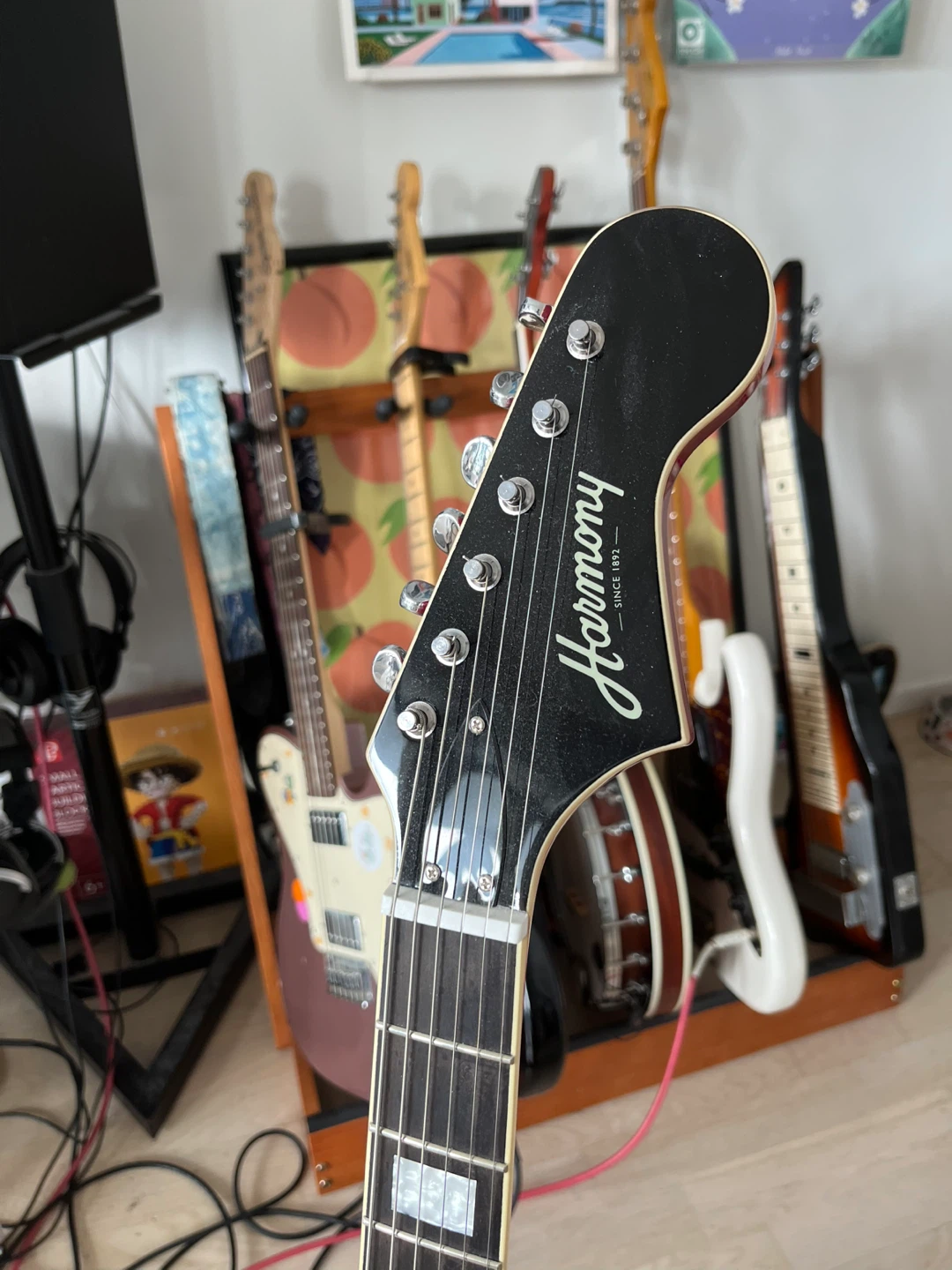 Harmony Electric Semi Hollow guitar - photo 2