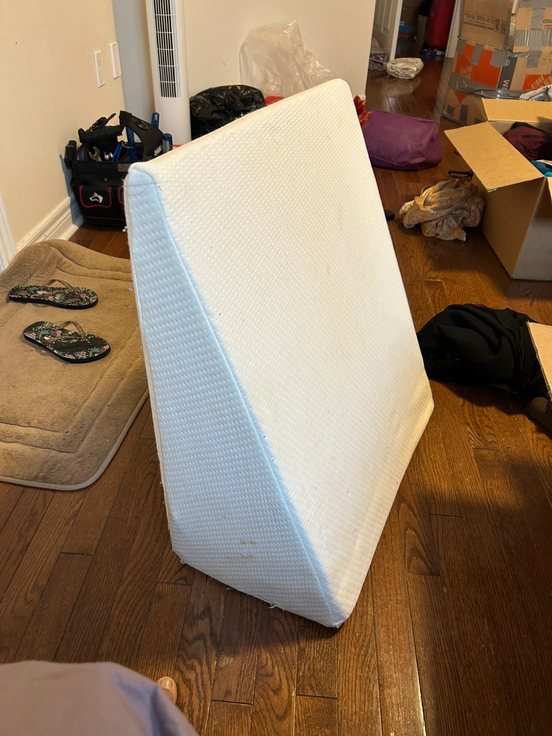 White Wedge Pillow🥕
