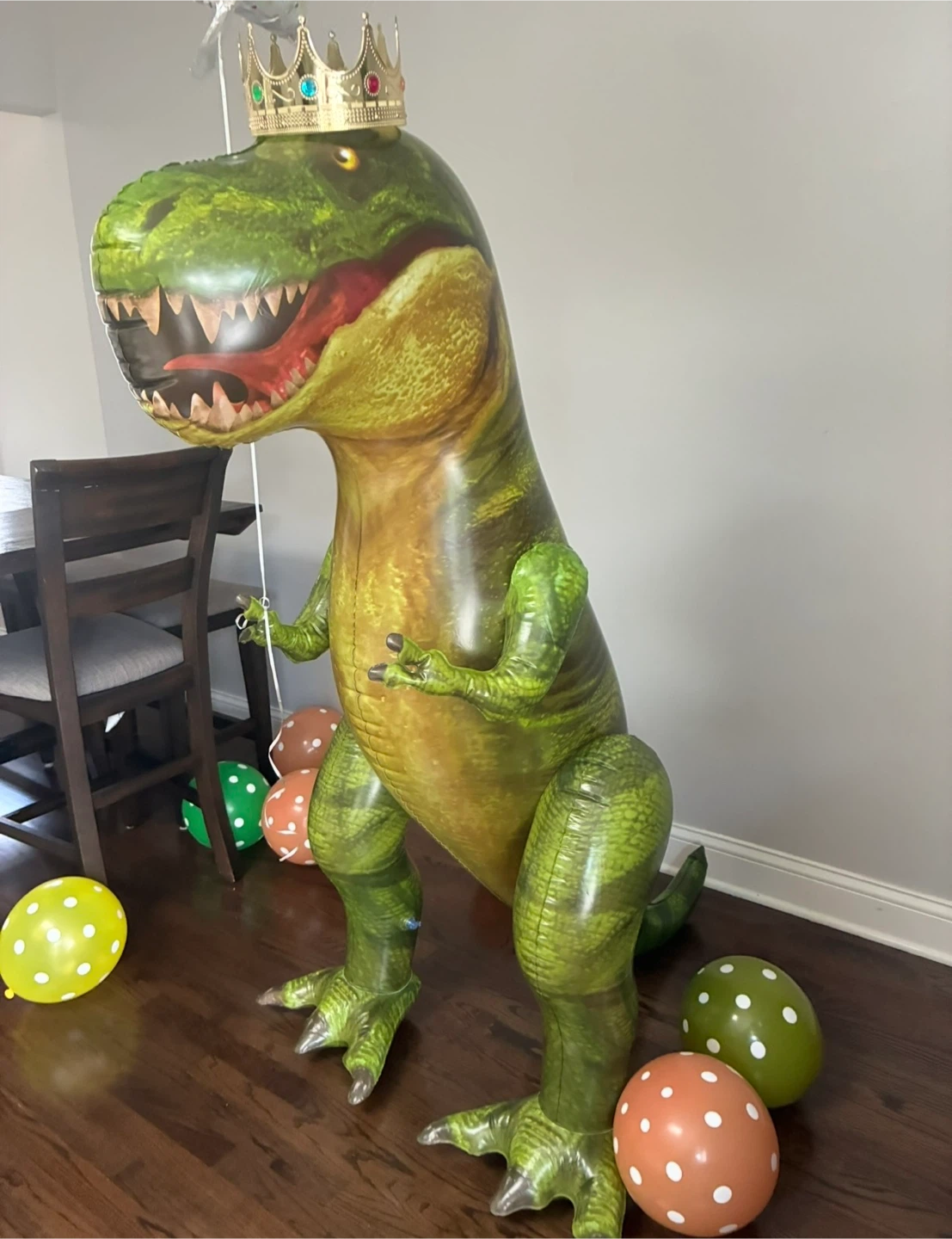 Inflatable T-Rex Dinosaur Toy - 30 inches Tall