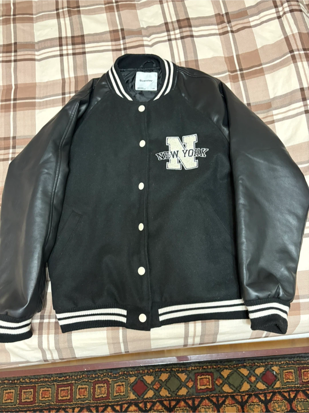 New york Varsity Jacket Size Large