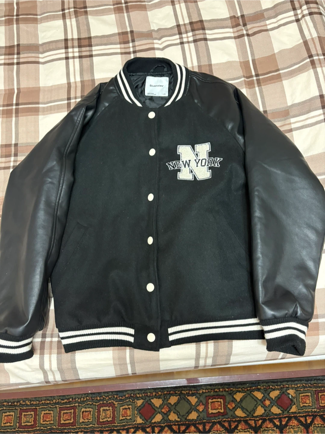 New york Varsity Jacket Size Large - photo 2