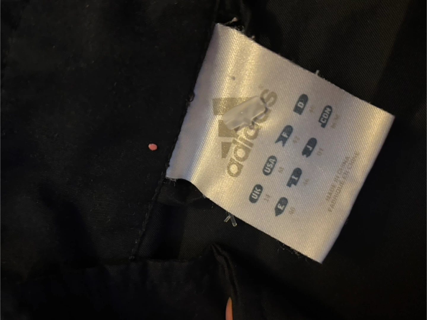 Vintage Adidas Track Jacket Black Pink - photo 3