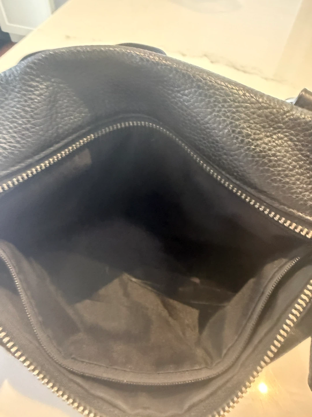 Black Leather Crossbody Bag - Danier - photo 5