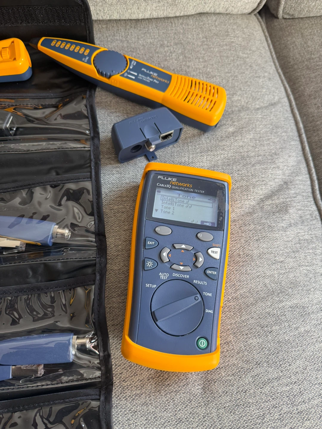 Fluke Networks Cable Qualification Tester Kit