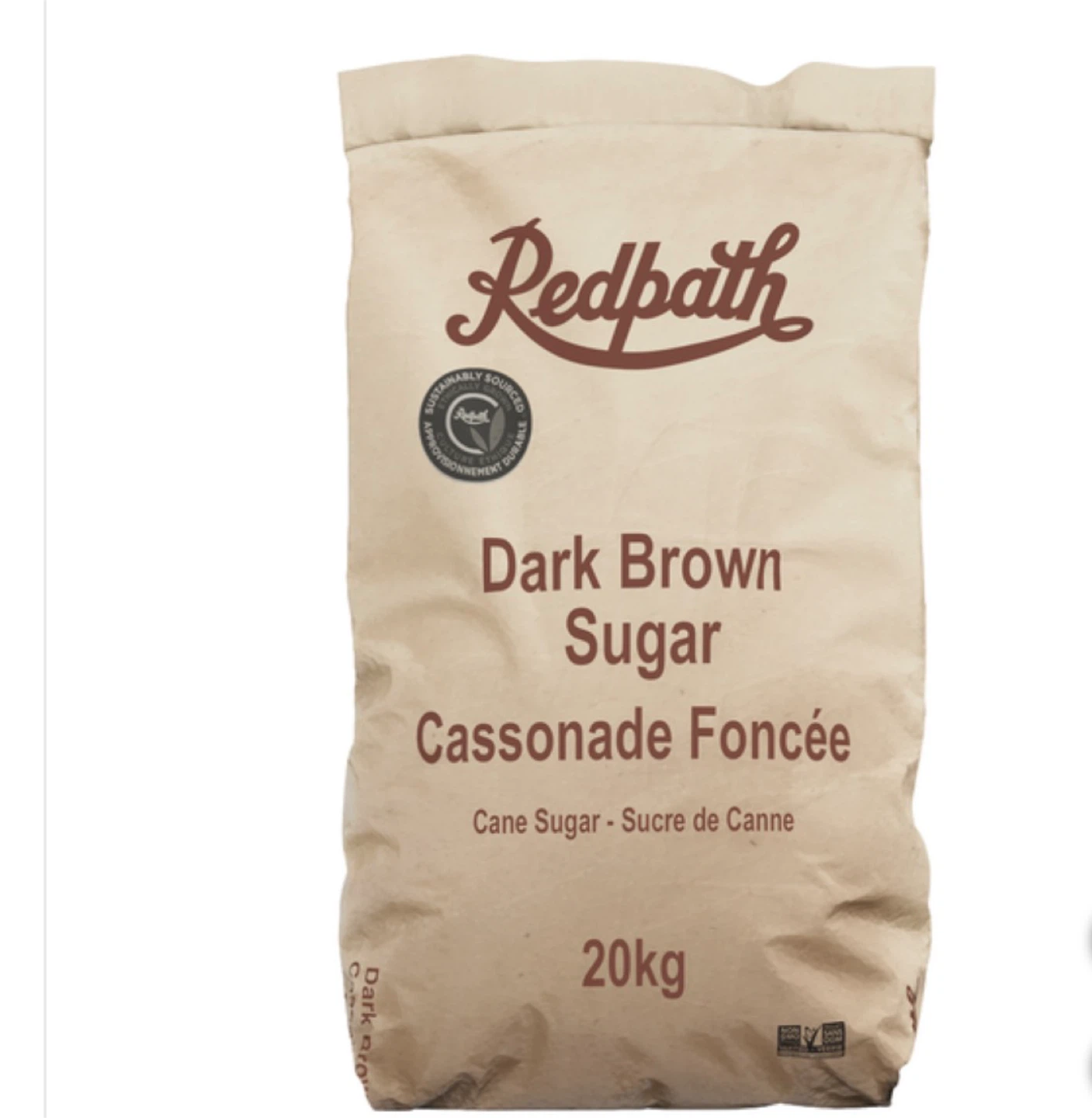 Redpath Dark Brown Sugar 20kg