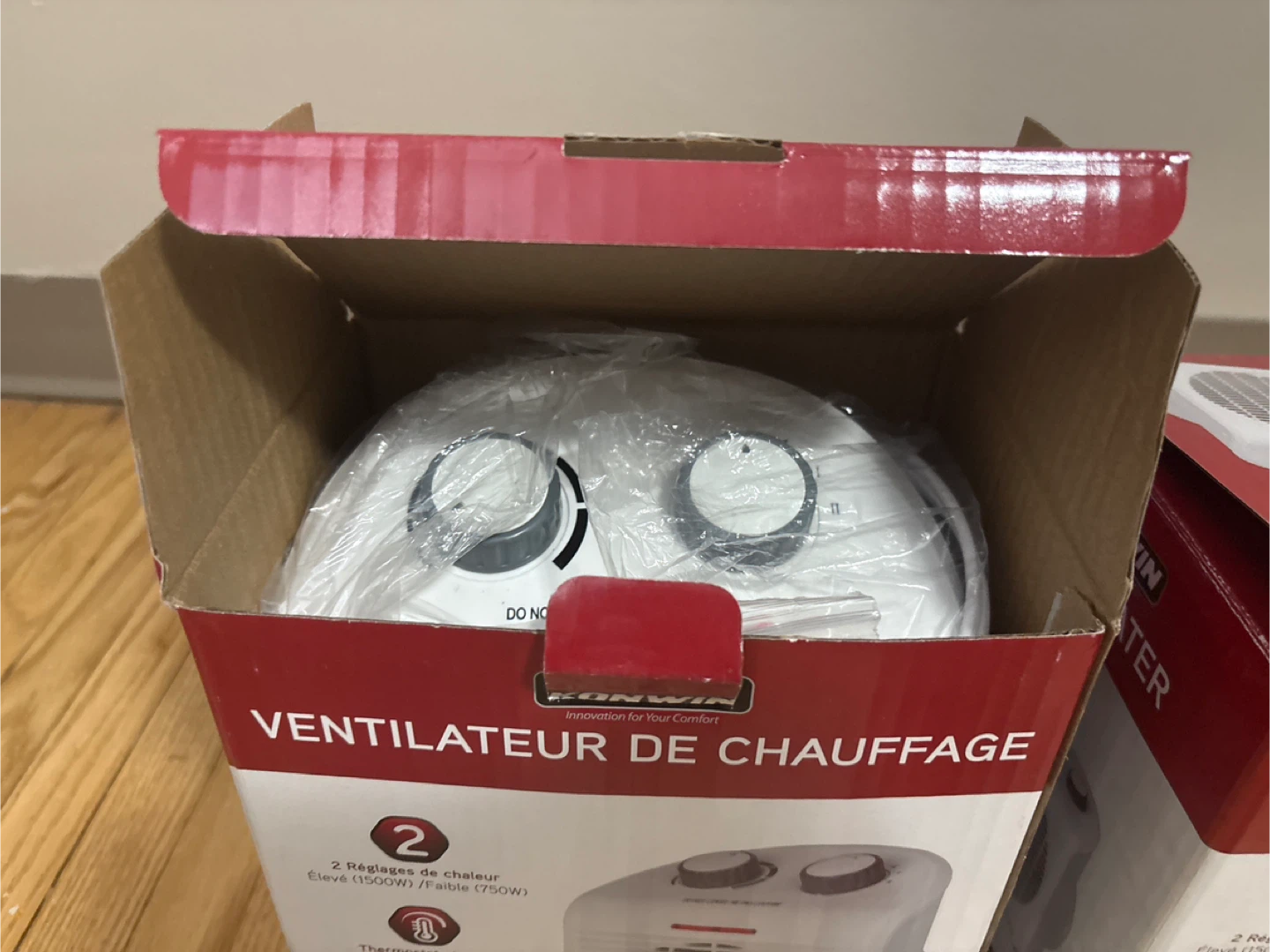 Konwin Electric Heater - 1500W - photo 2