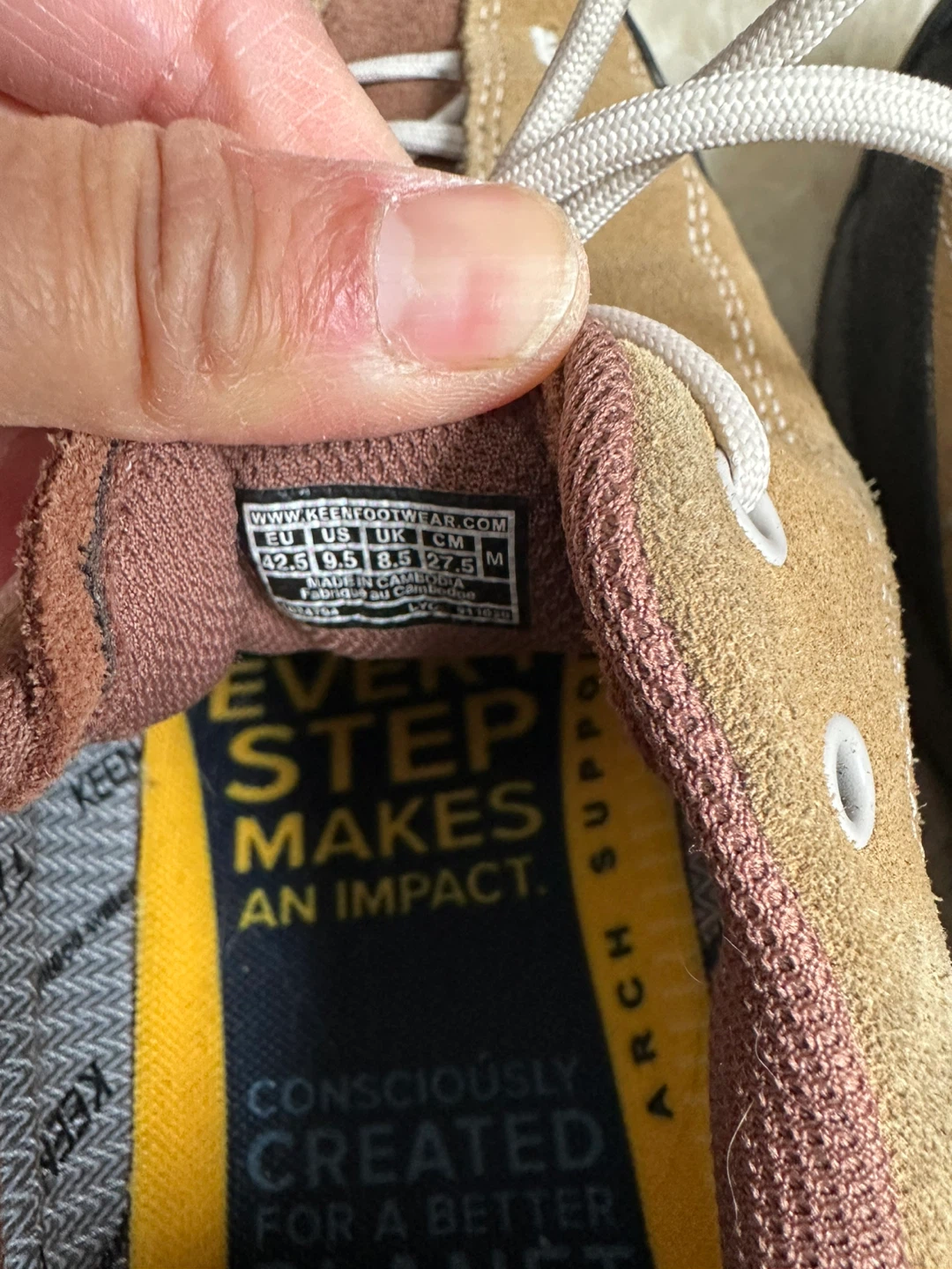 *NEW* Keen Men's Jasper Suede Sneakers size 9.5 - photo 4