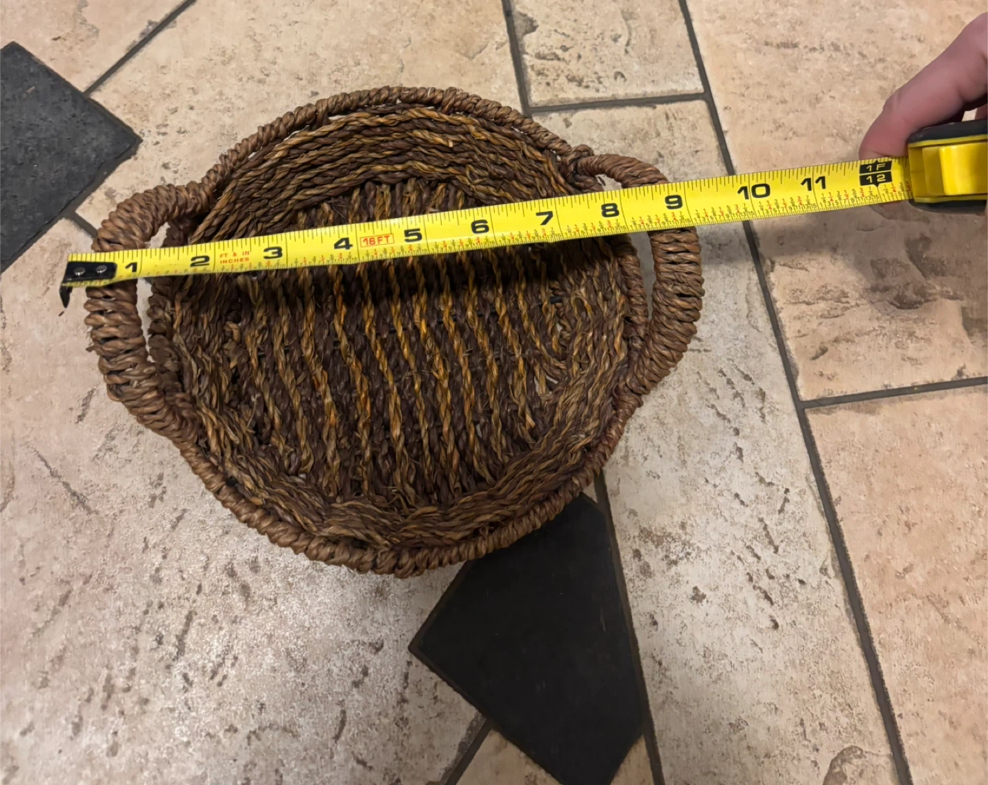Woven Basket with Handles - photo 4