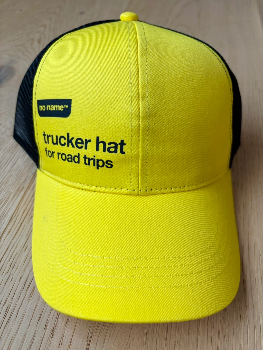no name trucker hat for road trips VIRAL YELLOW CANADA EXCL. - photo 3