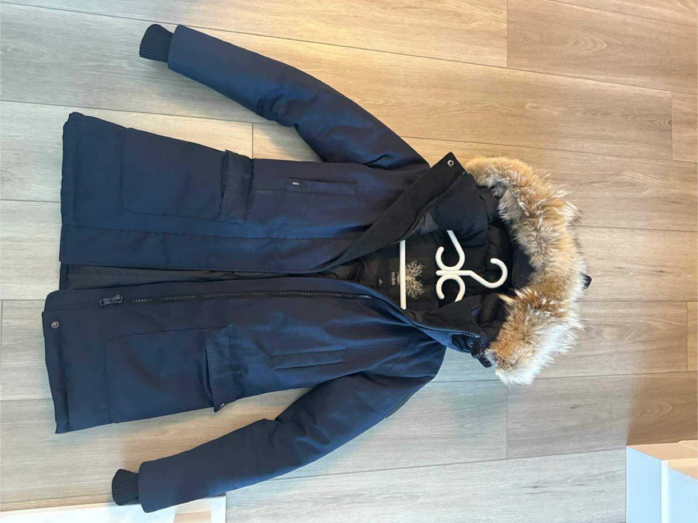 Nobis Carla Women’s Parka – XS (Navy) - photo 2