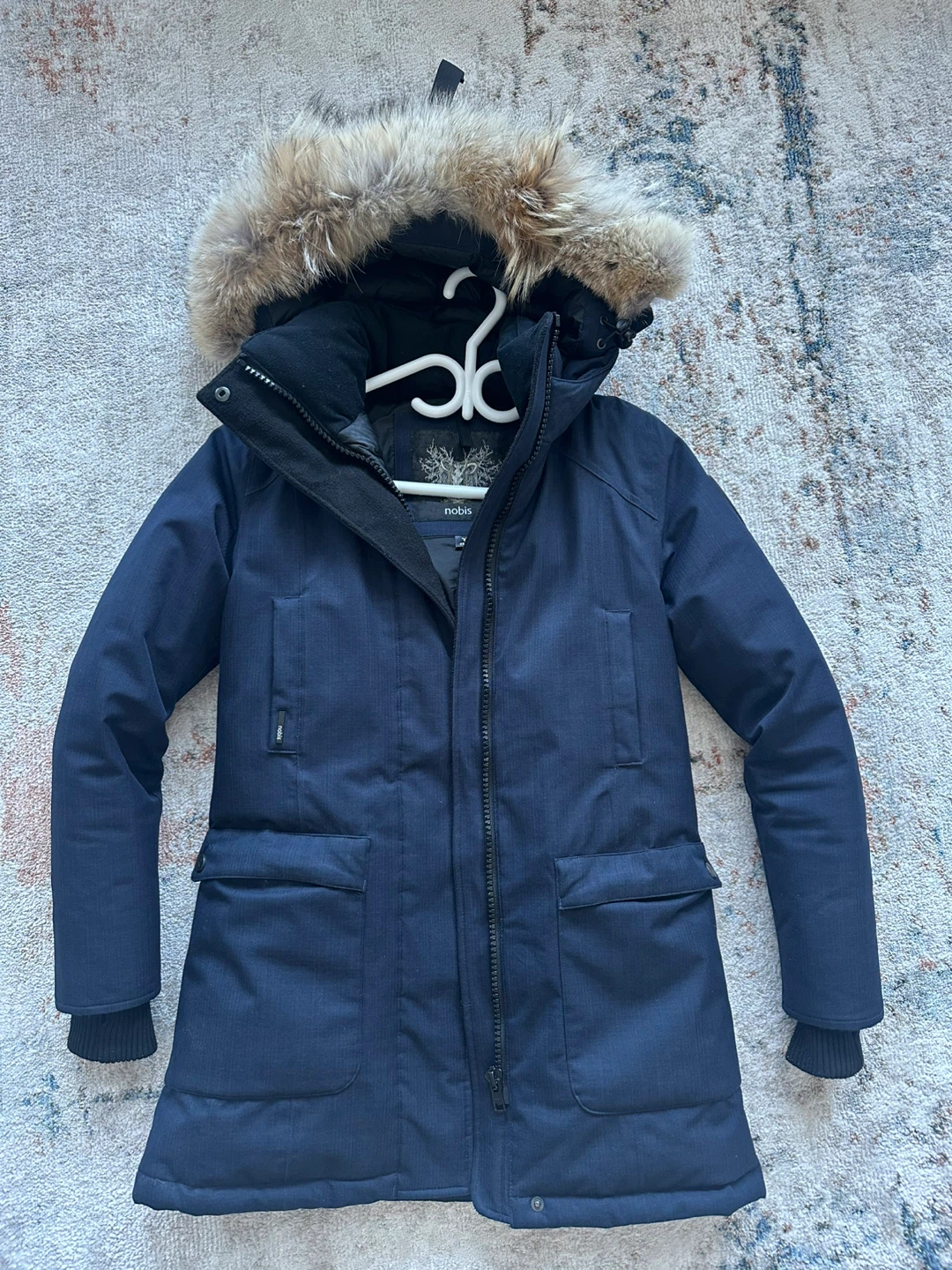 Nobis Carla Women’s Parka – XS (Navy)