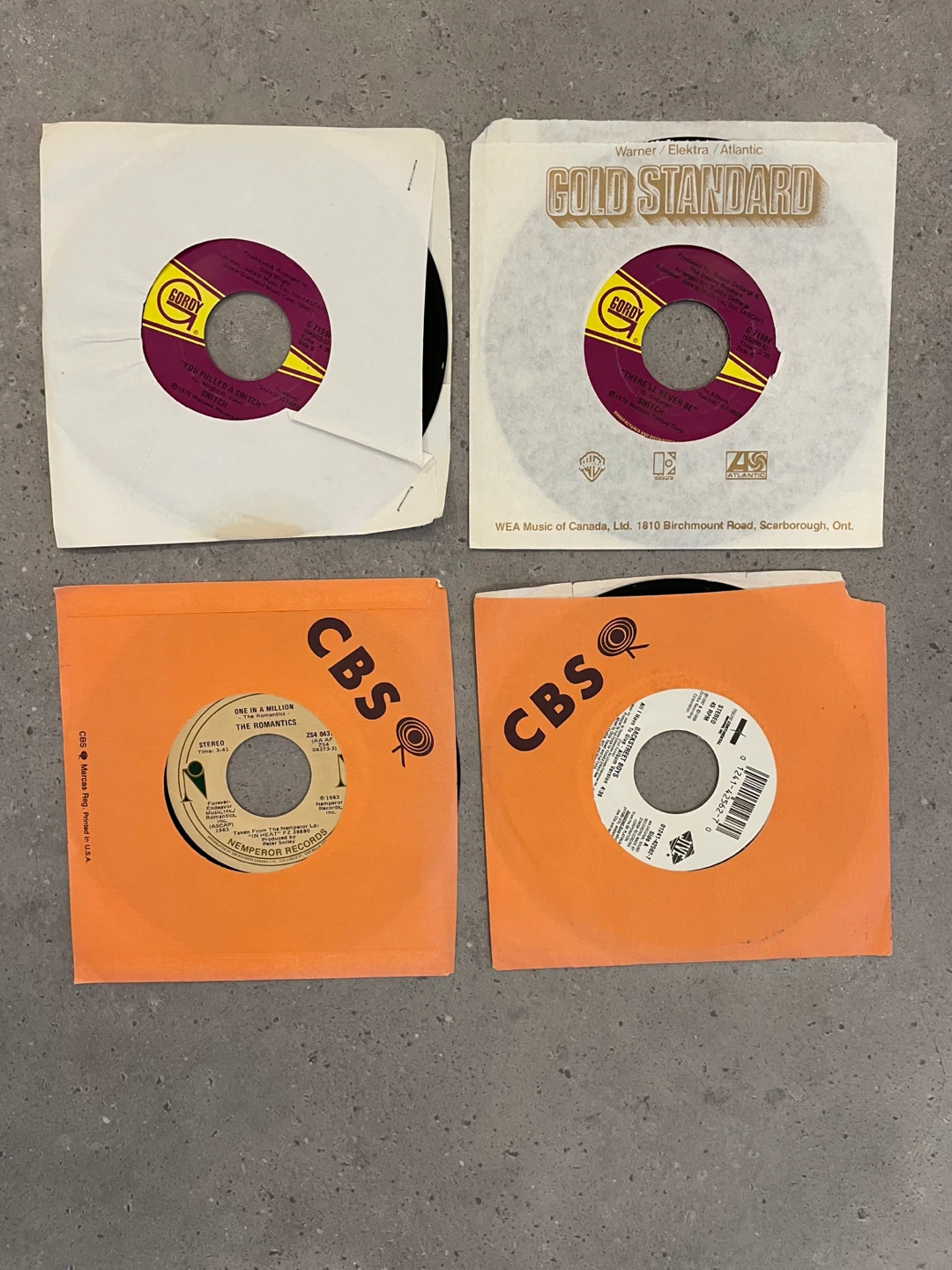Vintage 45 RPM Original Vinyl Records(NEW) - photo 5