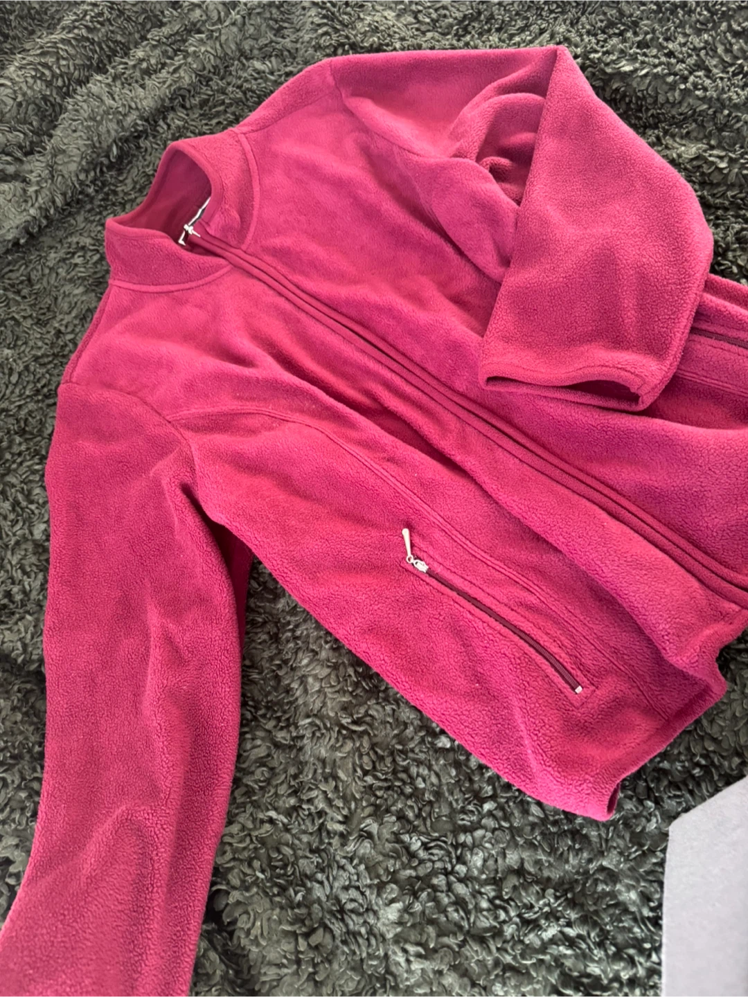Karen Scott Sport Fleece Jacket XL