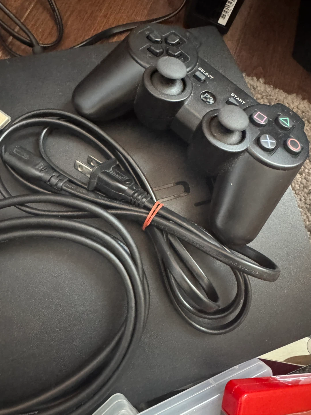 PlayStation 3 [Slim - 120gb] + 3 Games - photo 2