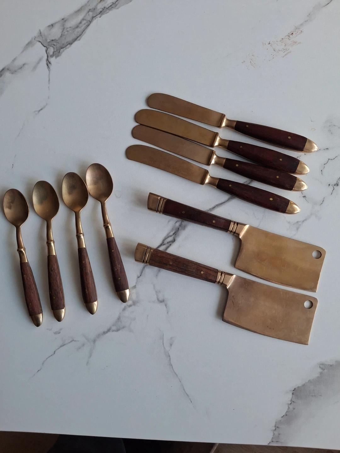 10 piece set- knives and spoons
