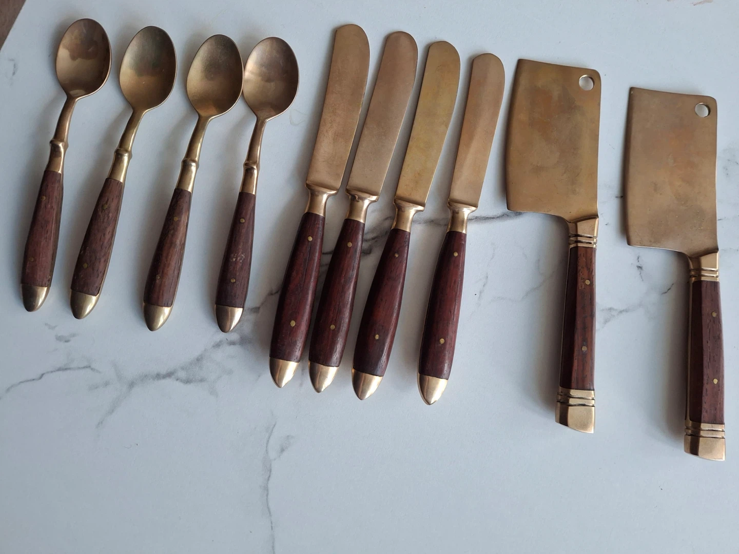 10 piece set- knives and spoons - photo 2