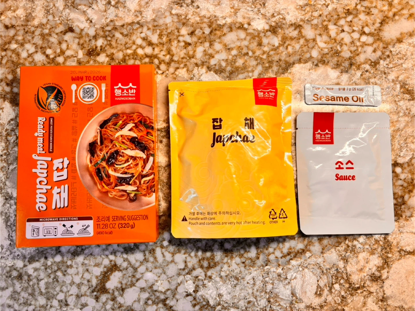 Haengsoban Ready Meal Japchae / $1 per box