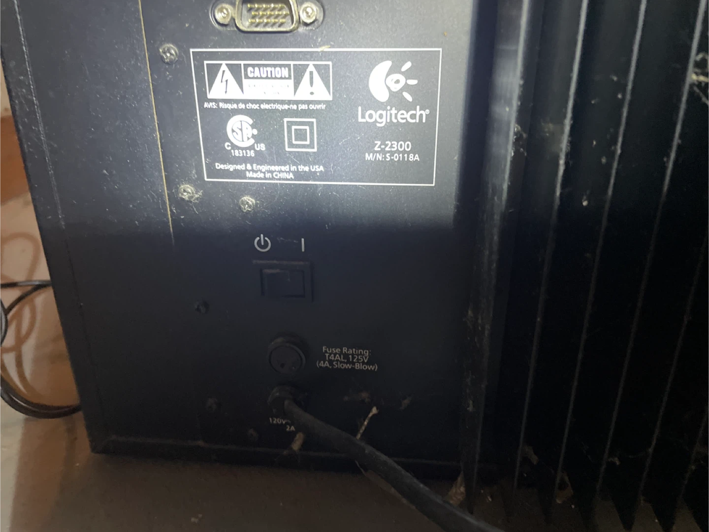 Logitech Z-2300 Subwoofer