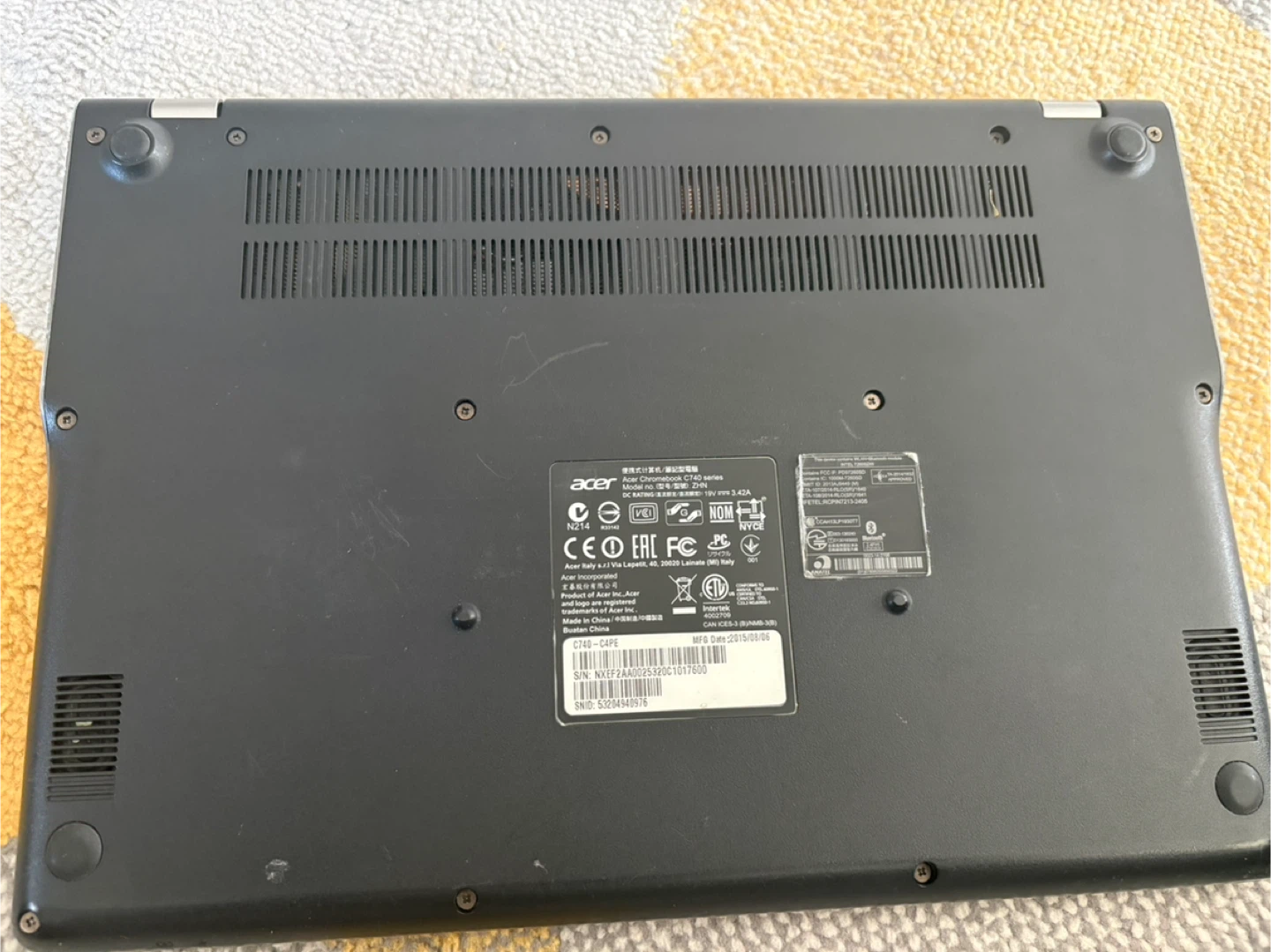 Acer Chromebook C740