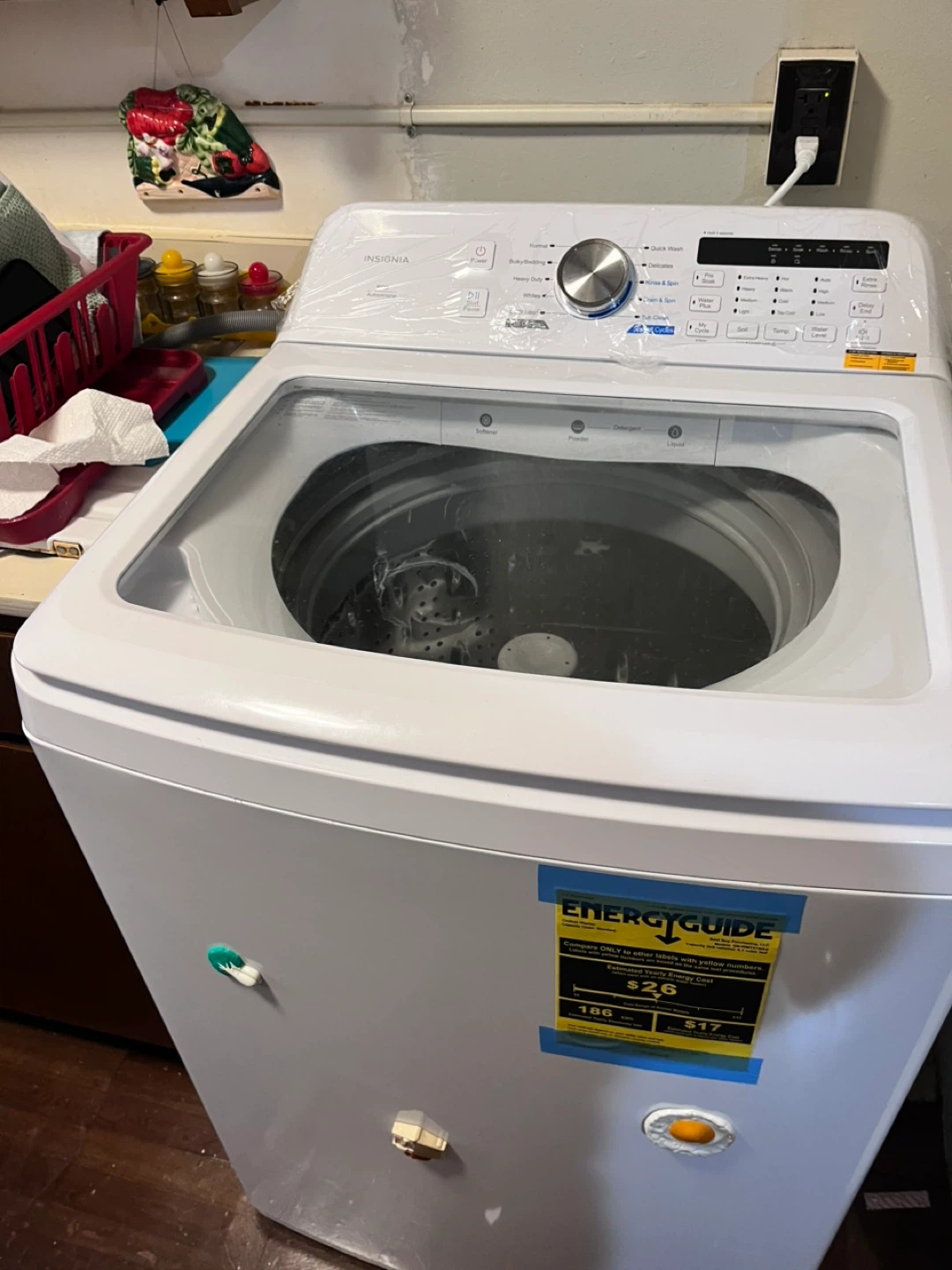 Insignia Top Load Washing Machine