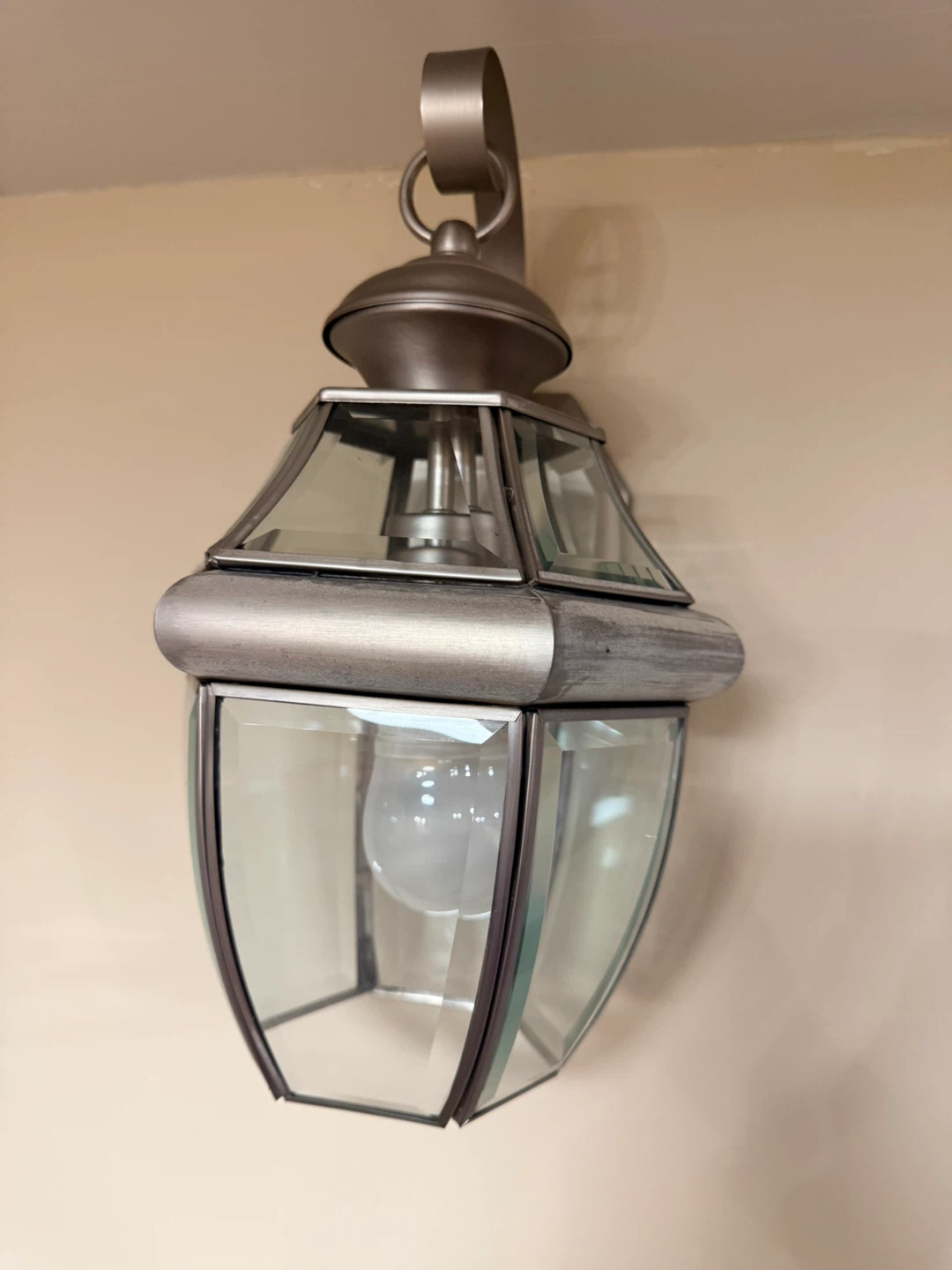 Livex Lighting 2051-91 Brushed Nickel Outdoor Wall Lantern - photo 3