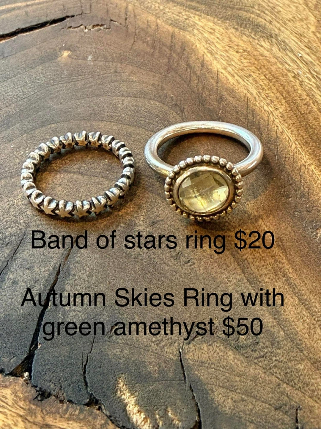 Pandora rings Autumn Skies and Band of Stars