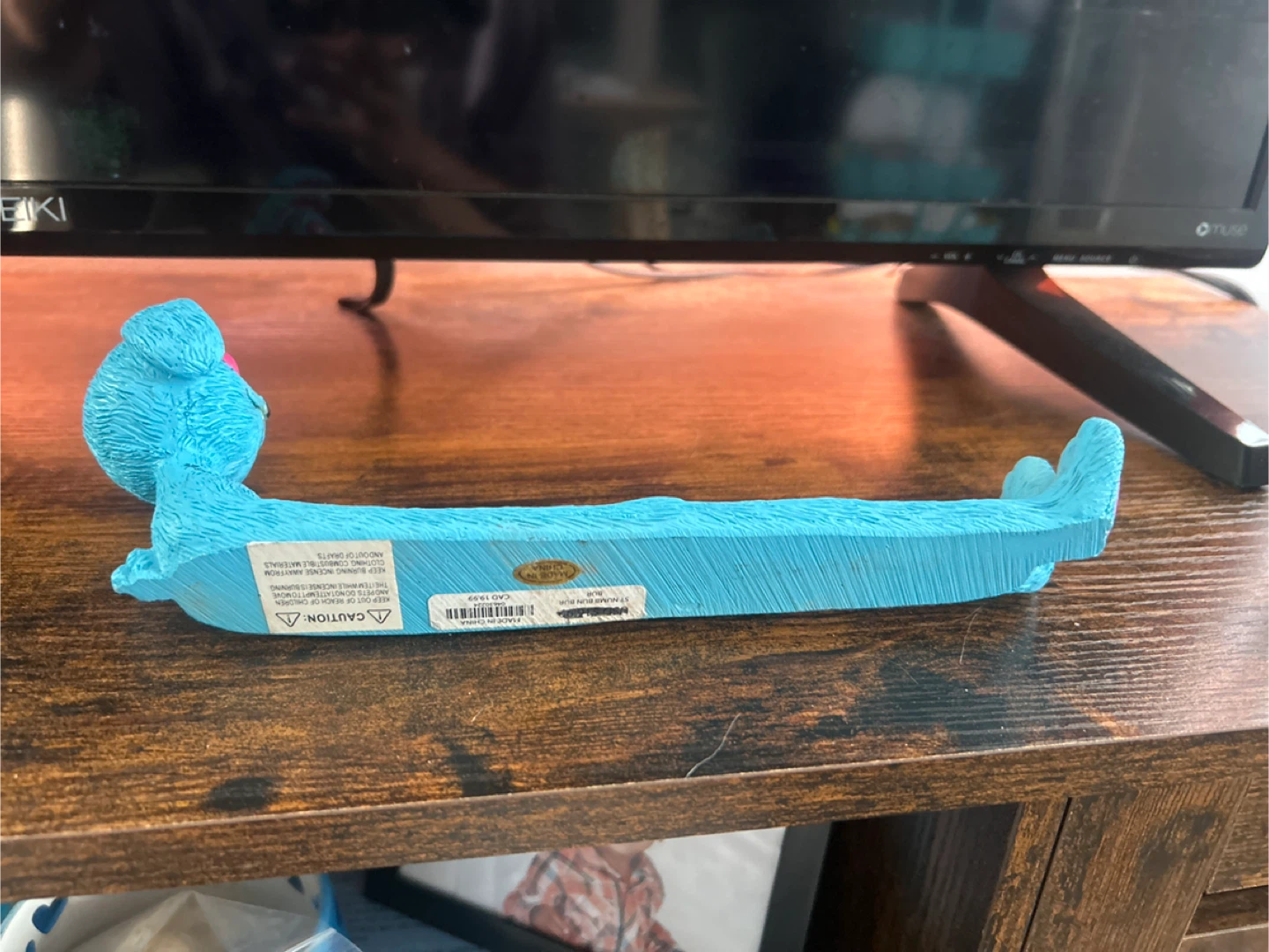 Blue Creepy Cute Bunny Incense Holder - photo 3