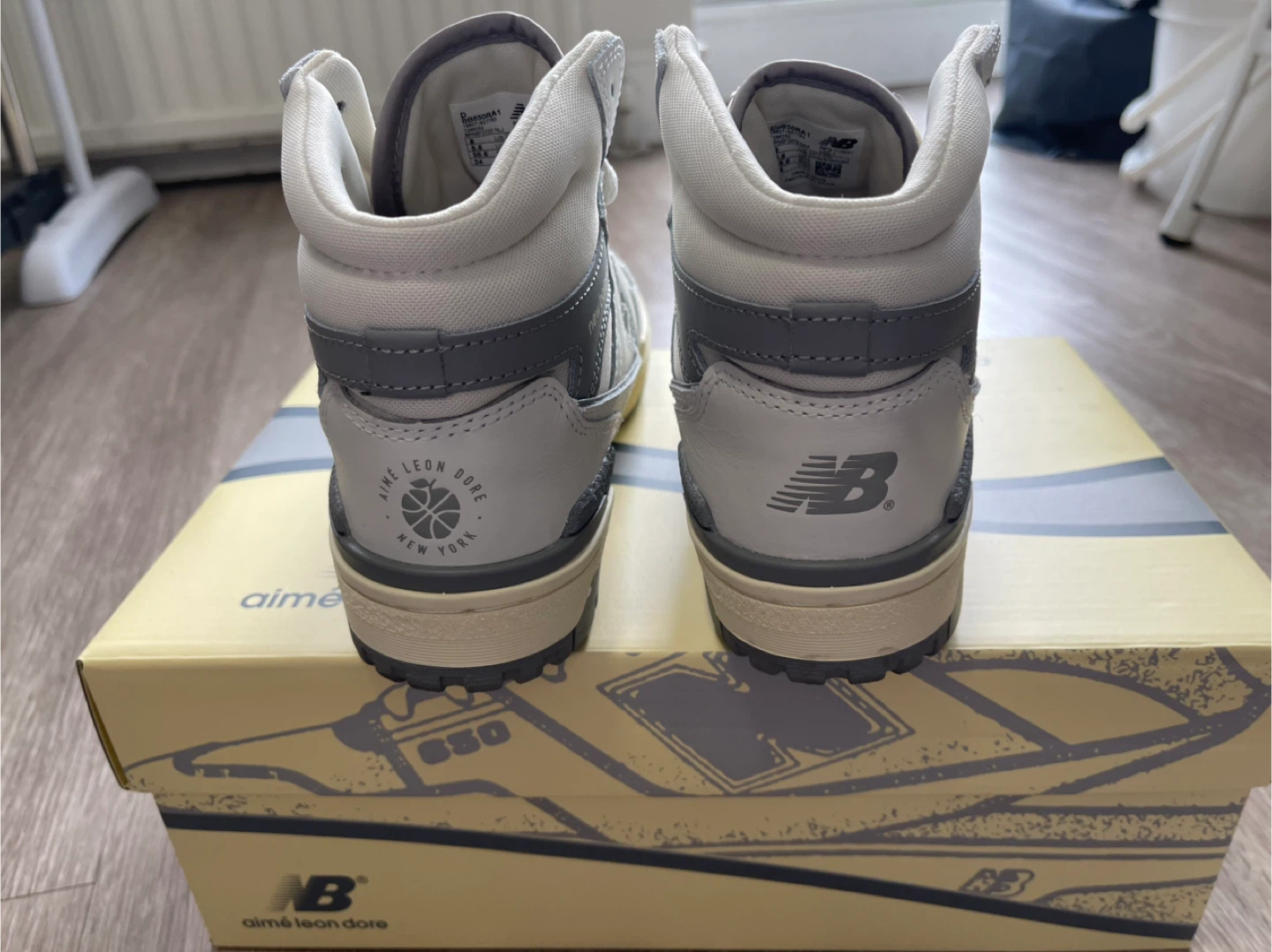 New Balance x Aimé Leon Dore 550 High Top Sneakers - photo 3