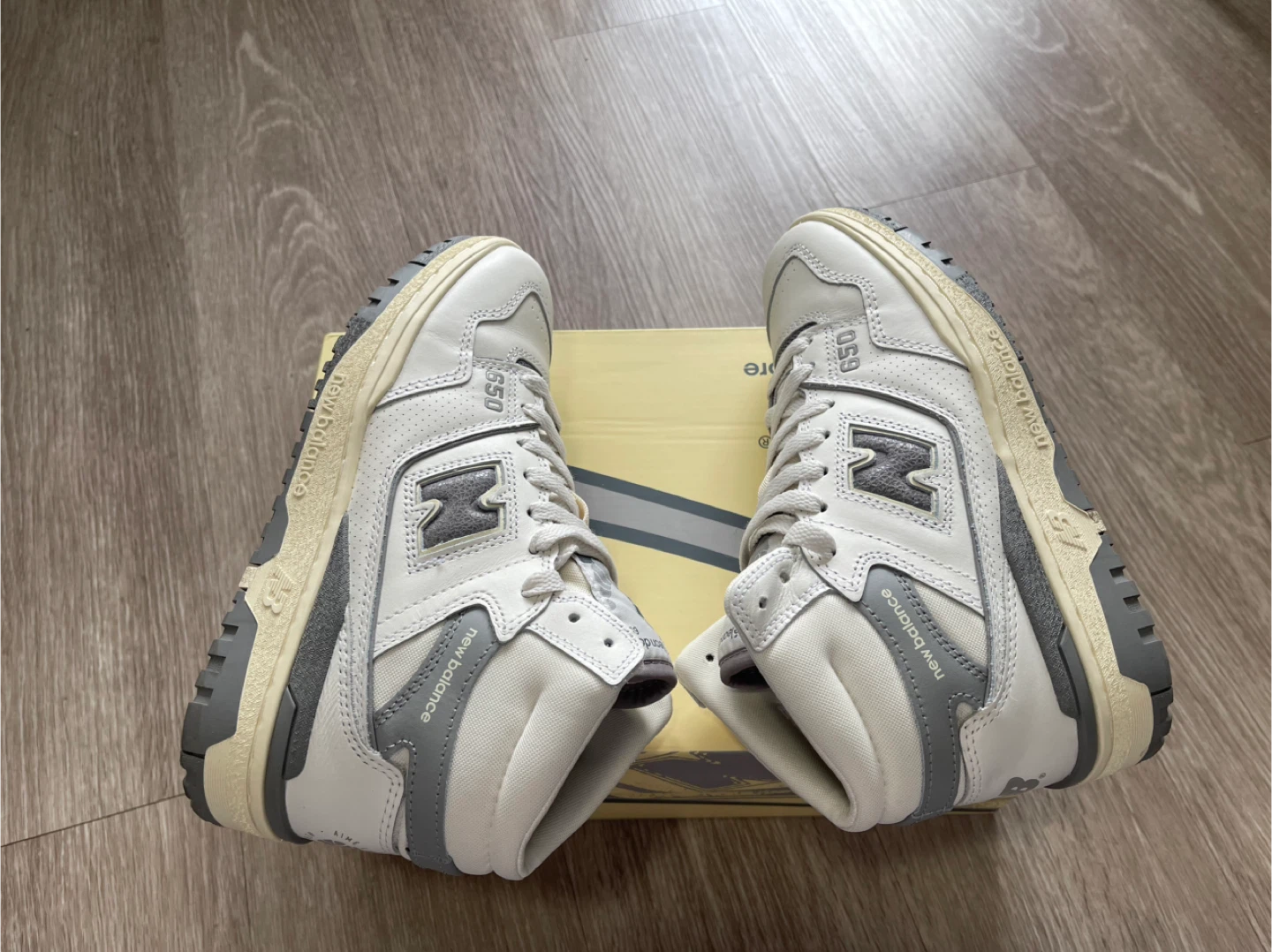 New Balance x Aimé Leon Dore 550 High Top Sneakers - photo 5