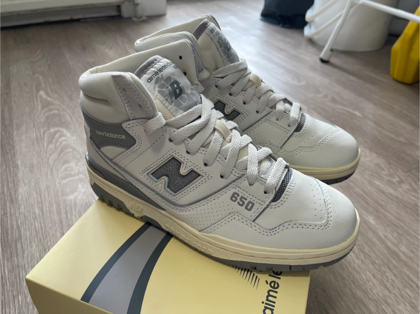 New Balance x Aimé Leon Dore 550 High Top Sneakers - photo 2