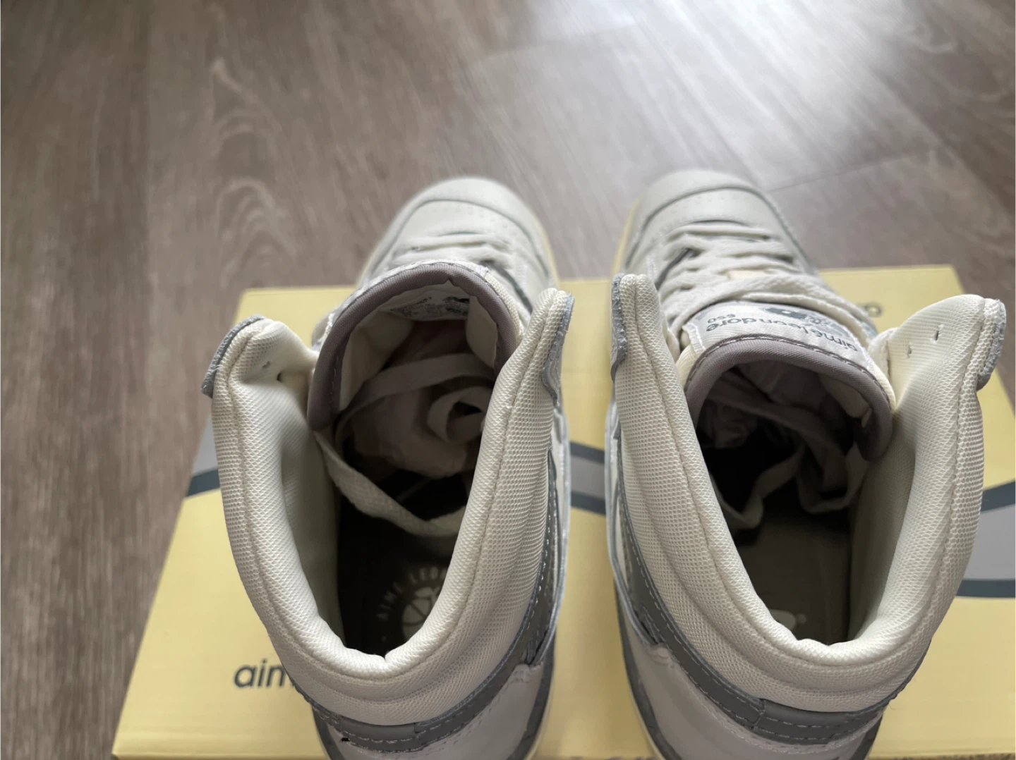 New Balance x Aimé Leon Dore 550 High Top Sneakers - photo 4