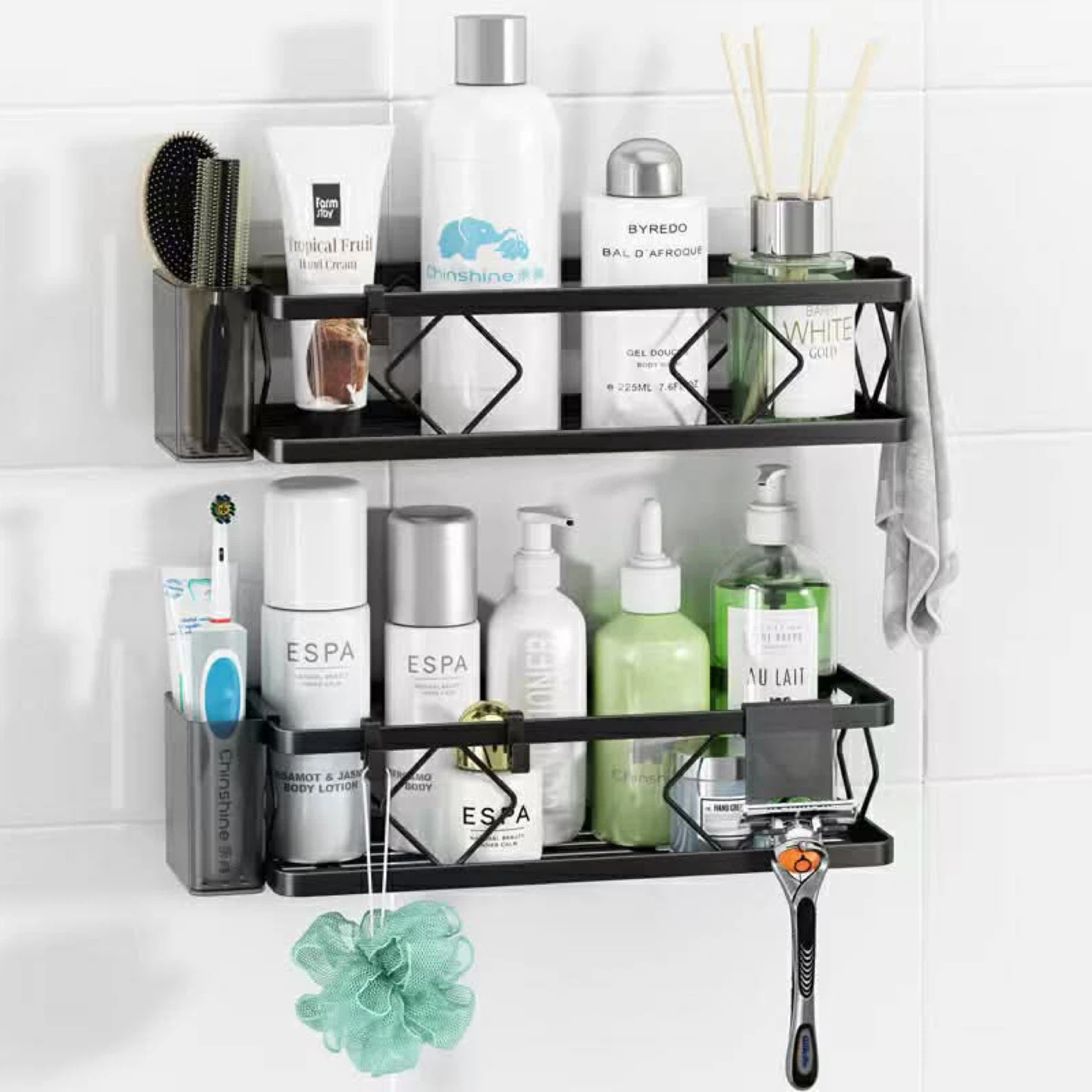 Corner Shower Caddy Set - photo 2